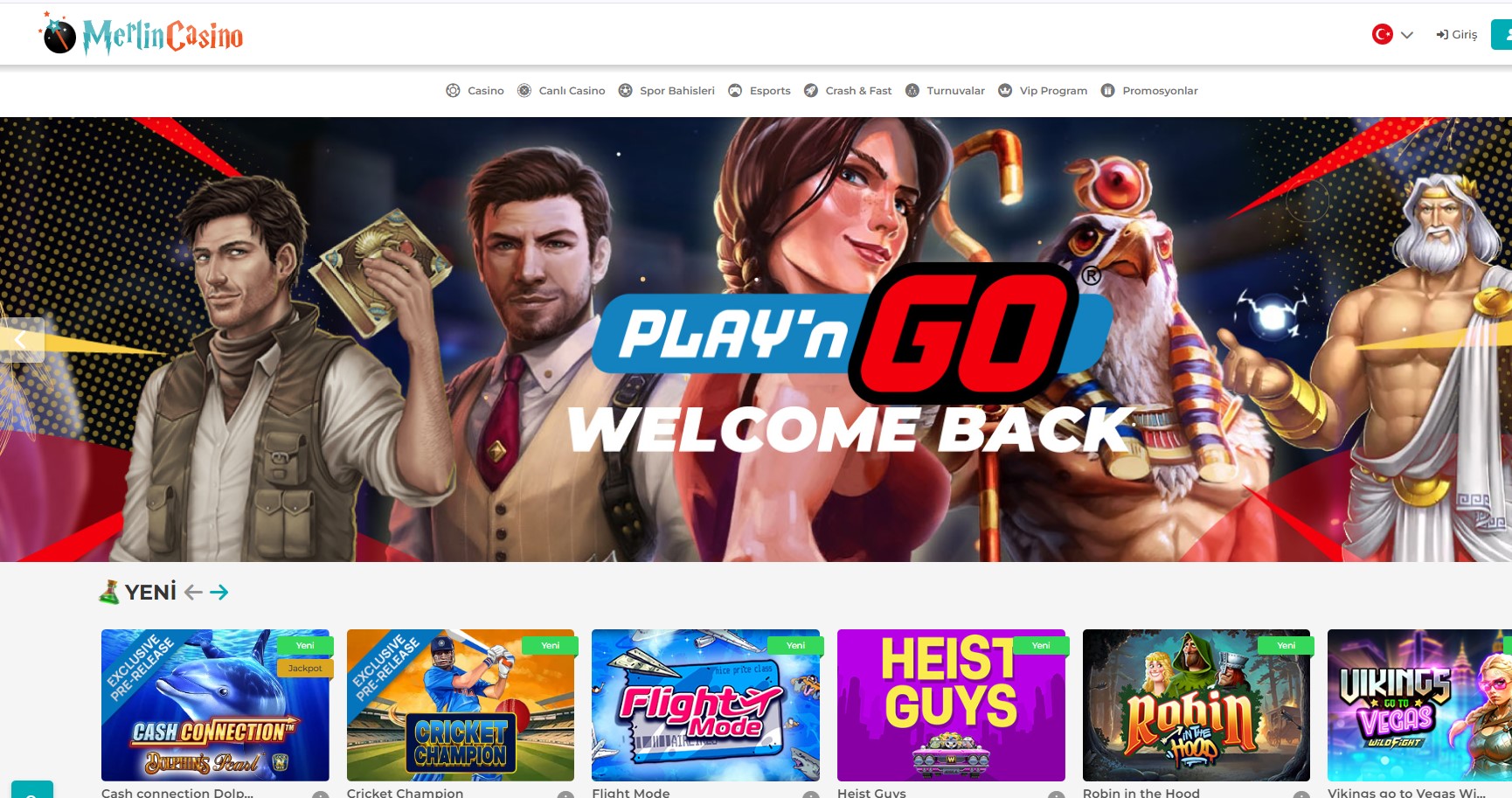 Merlincasino Giriş