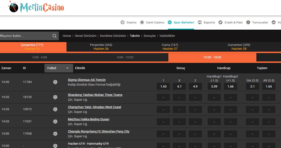 Merlincasino Mobil Giriş