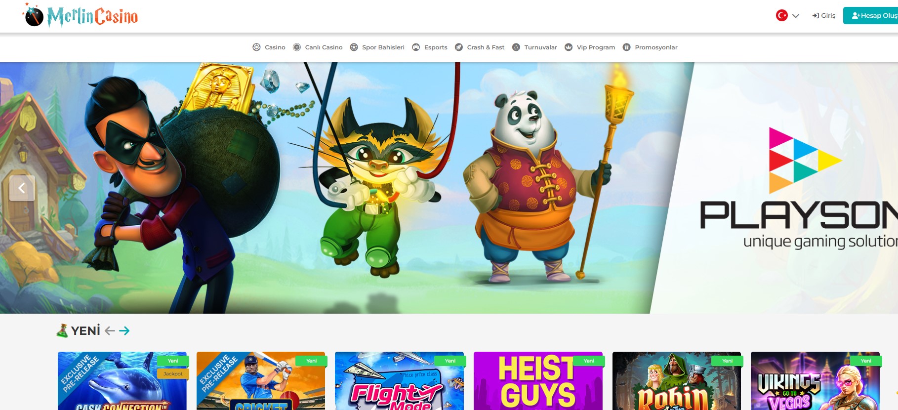 Merlincasino